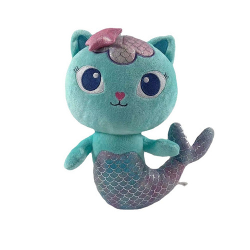(Mermaid cat ) 10'' Gabbys Dollhouse Pandy Plush Toy Stuffed Doll