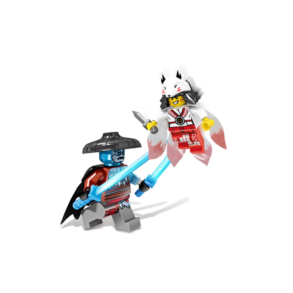 24Pcs Ninjago Mini Figures Kai Jay Sensei Wu Master Blocks Toys