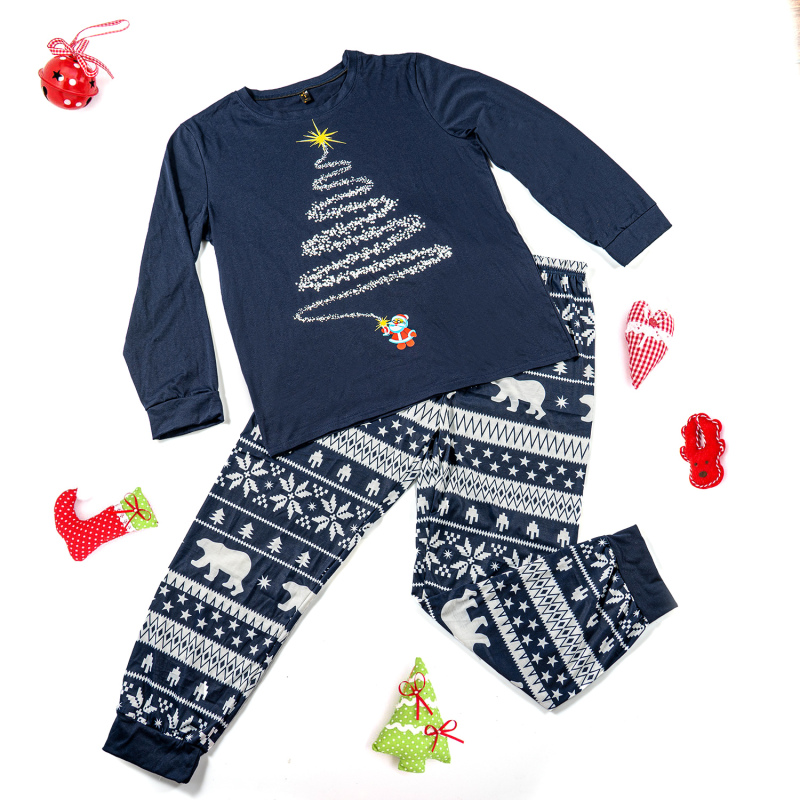 (2T Kids) Christmas Family Pyjamas Set Matching Christmas Pajamas for Women Men Kids Baby Red Plaid Xmas PJs Holiday Nightwear Sleepwear Loungerwear Matching Outfits Pajamas Sets Merry Christmas Homewear