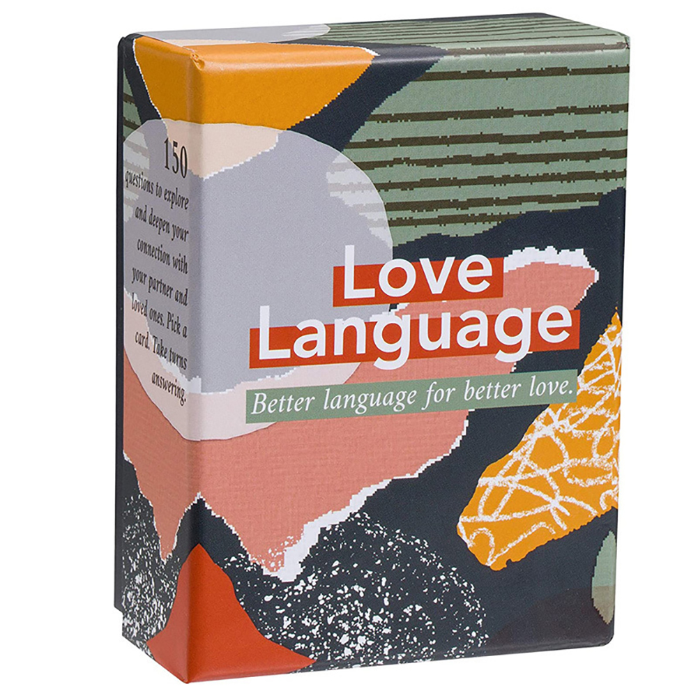 Love Language Card Game Party Board Games 150 Conversation Starter Questions for Couples Connections Partner Date Night Relationship