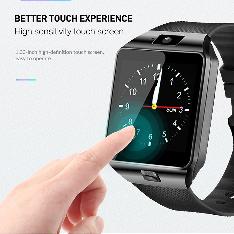 Smart Watch Support TF SIM Camera Bluetooth Wristwatch For Smartwatch Sanxing Huawei Android Ios Phone