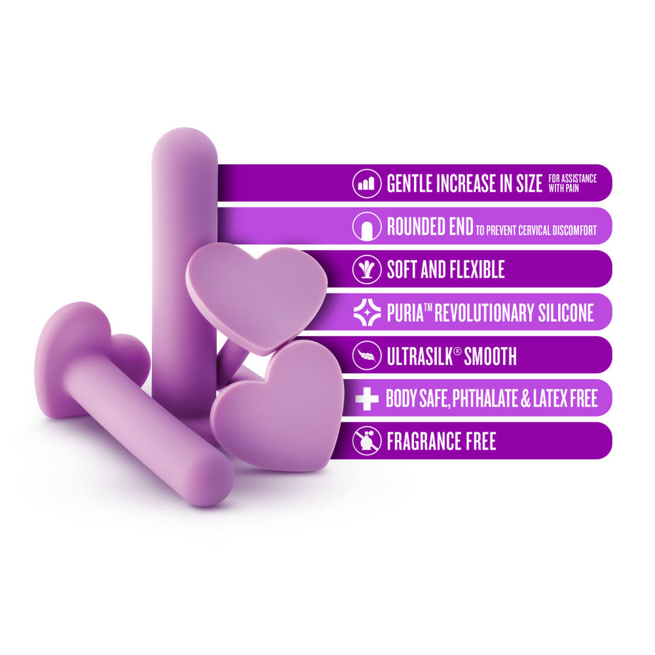 Wellness Dilator Kit Sex Toy Love Adult Products for Stretching the Vaginal Anal Opening and Depth Gift for Couples Pleasure