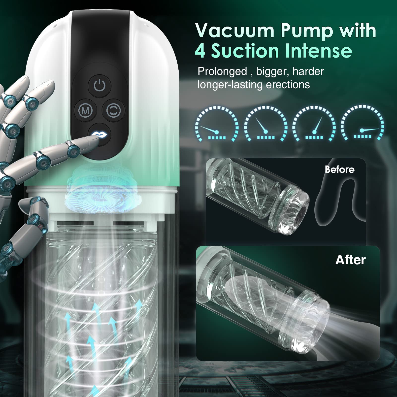 Electric Masturbator Adult Toys Male Sex Toy Sucking Penis Pump Toys Vibrator Stroker Male Automatic Masturbator Cup Blowjob Sucking Sex Machine