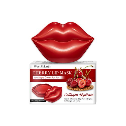 Cherry Lip Mask Lip Plumper Moisturizing Nourishing Anti Wrinkle Lips Pad Diminishing Lip Lines Lip Care Beauty Cosmetics