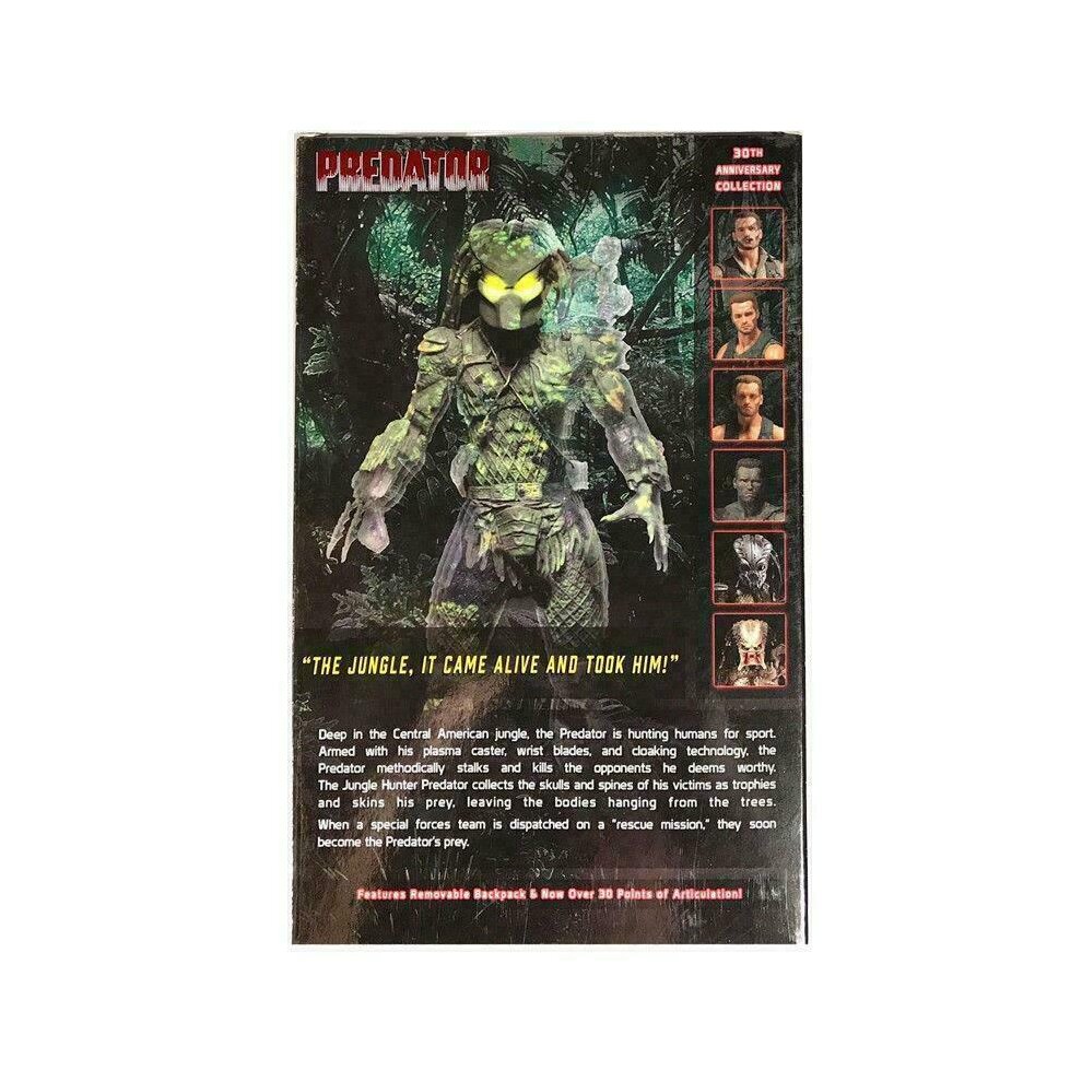 Jungle Demon Predator 30th Anniversary Neca Action Figure Classic Model Doll Collection Gift