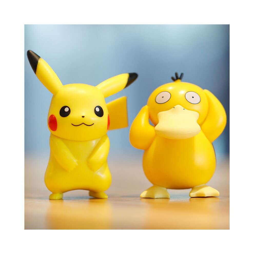 6Pcs Pokemon Pikachu Figures Toys Models
