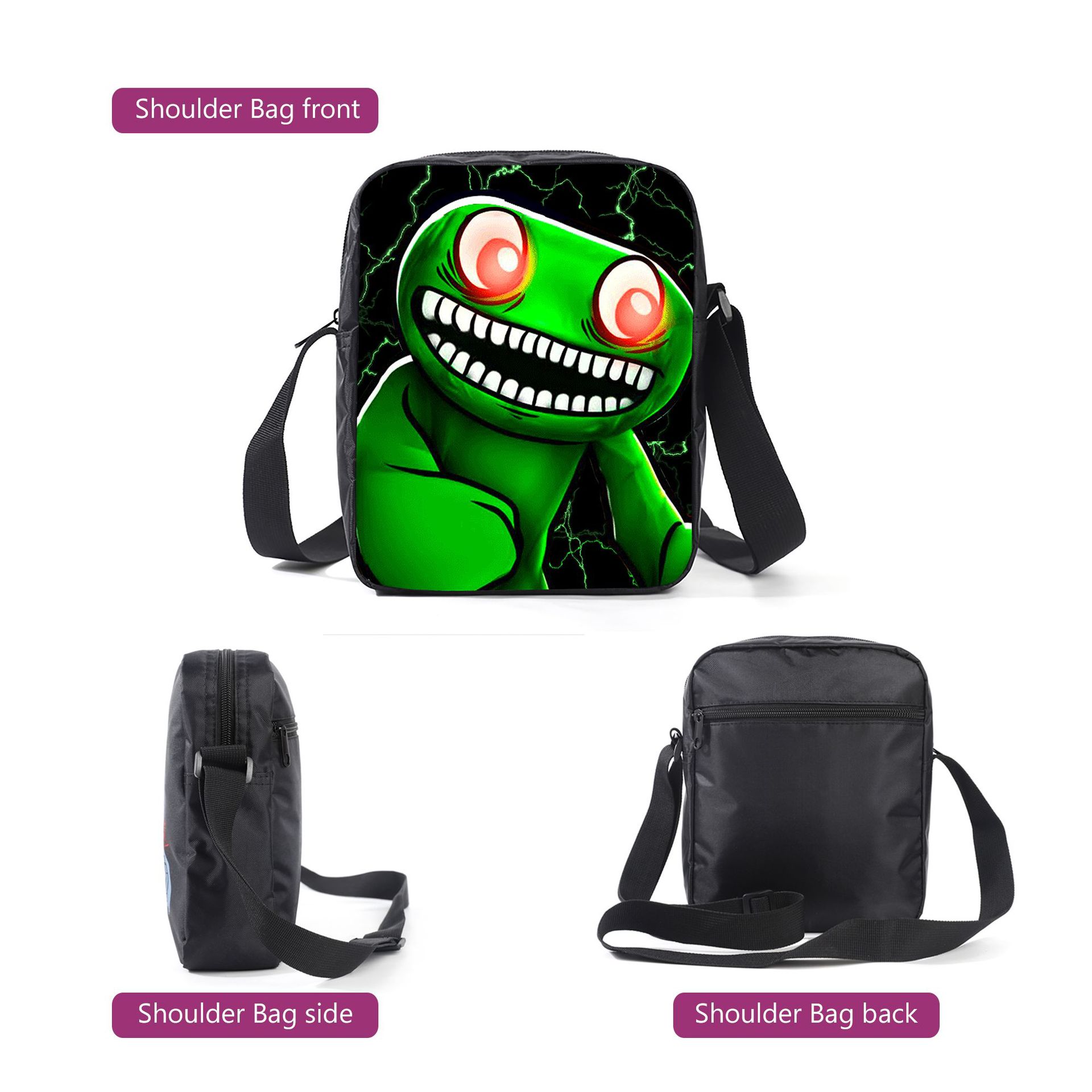 (Style A) Garten Of Banbans School Bags Shoulder Bag Pencil Case 3 Pieces Set Cartoon Student Travel Rucksack for Boys Girls