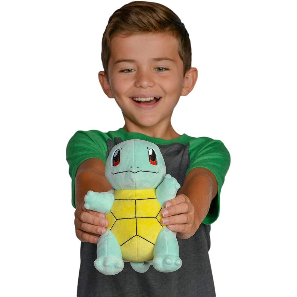 WCT - WT95224 Plush Pokémon Squirtle, Multicolored (blue / yellow / black), 20 cm