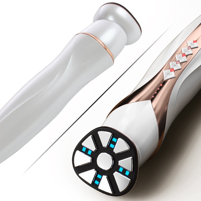 RF Beauty Instrument Facial Photon Skin Rejuvenation Radio Frequency Device Inductive Therapeutical Led Light Therapy Lifting Face Massager Beauty Tools