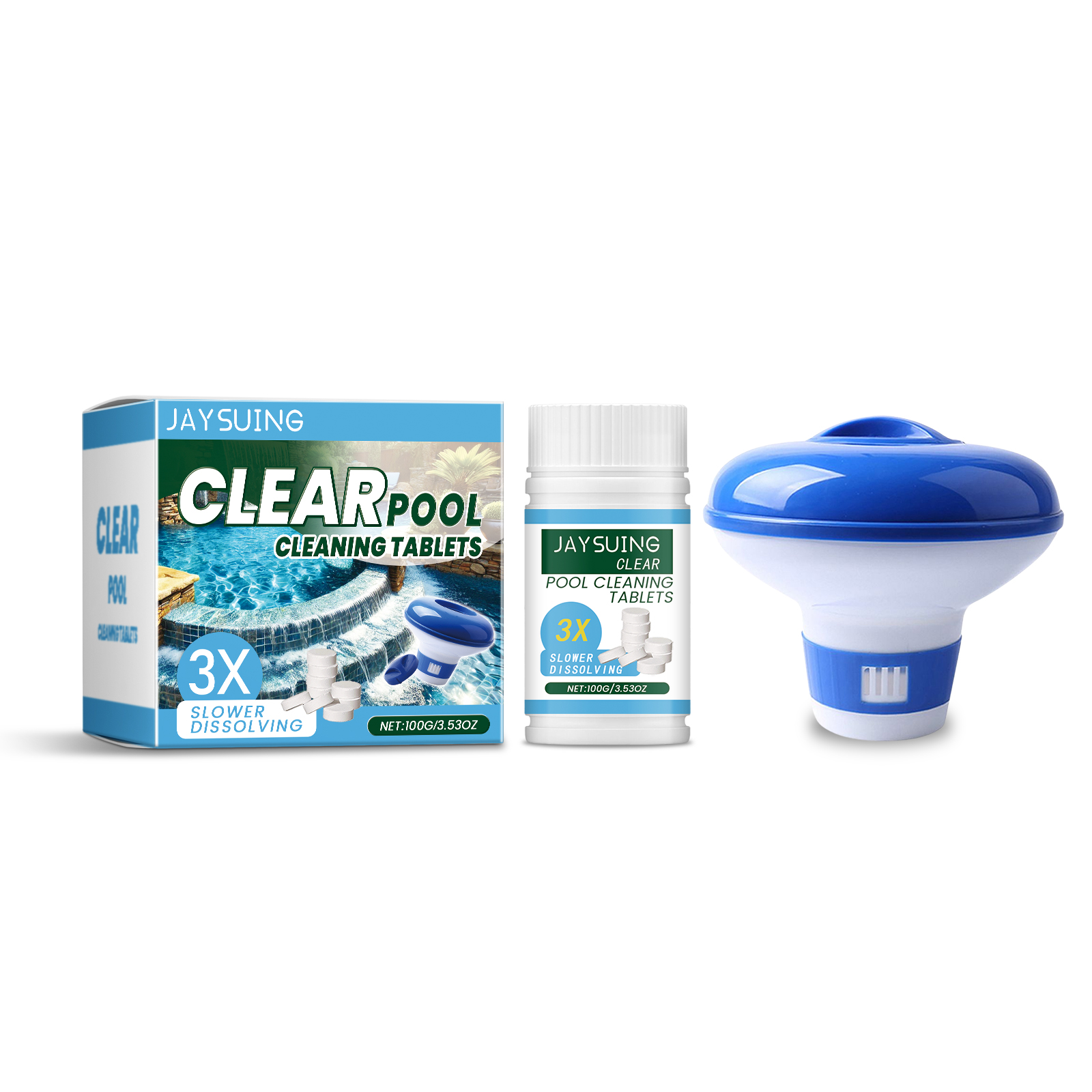 Swimming Pool Pill Floating Cup Containers For Pool Cleaning Effervescent Tablets Chlorine Dispenser Water Disinfection Purifier ﻿