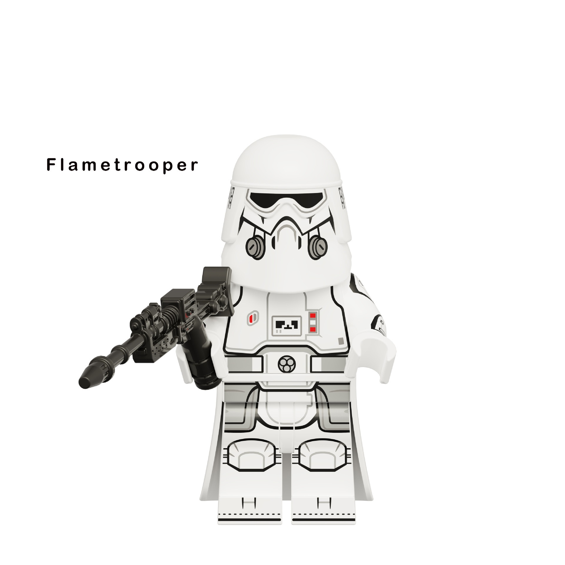 (Style A) Star Wars Building Block Toys Dark Storm Soldiers Action Mini Figures with Multiple Military Weapons Accessories for Kids