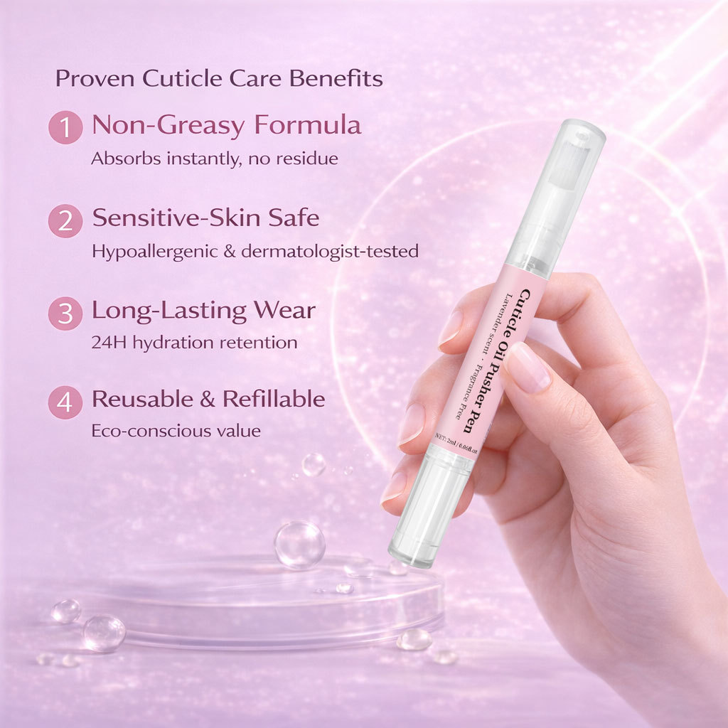 Cuticle Nail Care Oil Pen For Moisturizing Softening And Daily Nail And Cuticle Conditioning Treatment 2ml