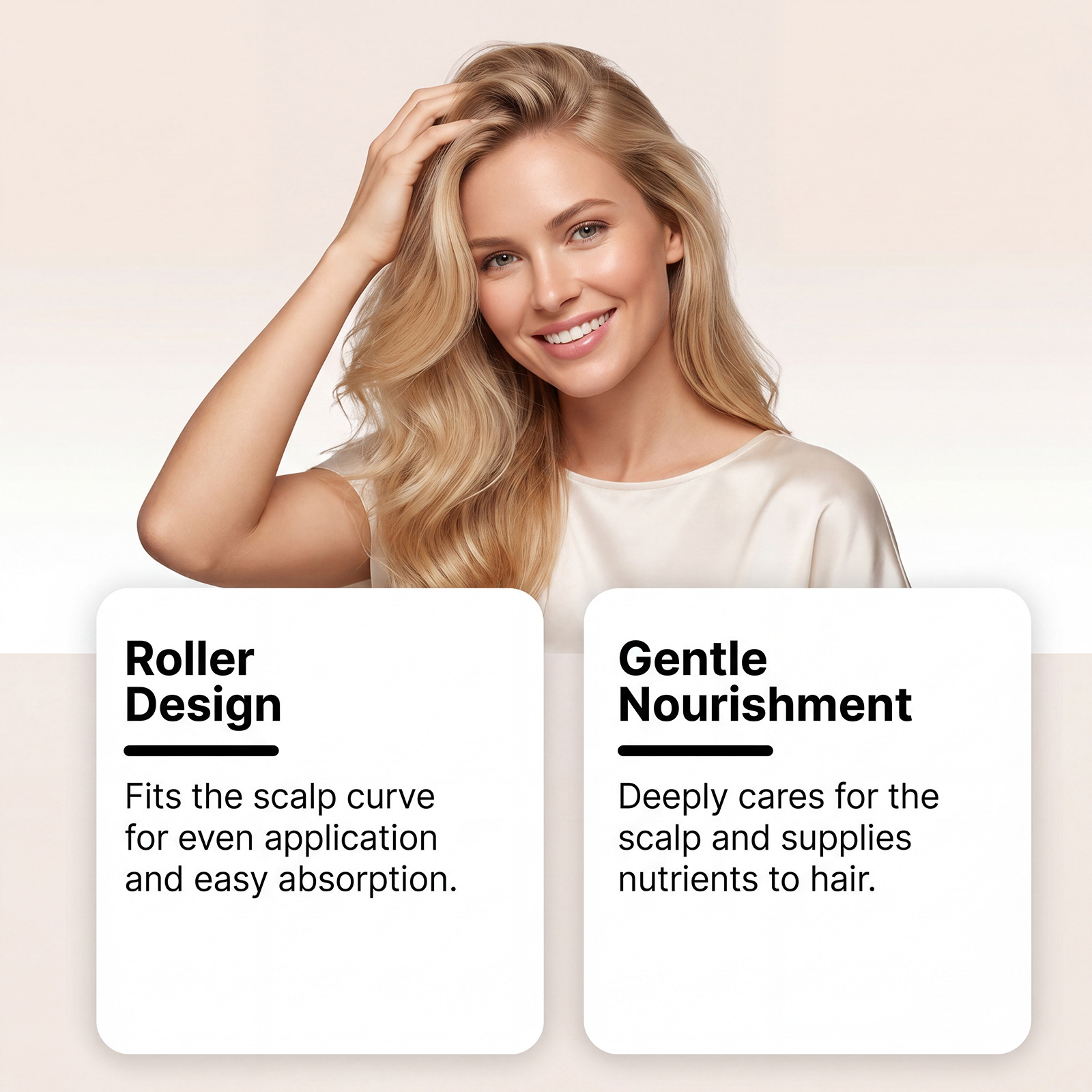 Hair Roll On Essence For Gentle Nourishment Smoothing And Silky Daily Care