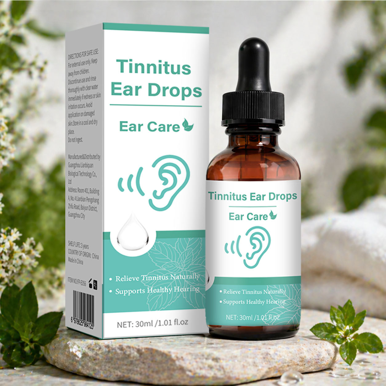 Ear Drops For Tinnitus Relief Soothing And Ear Canal Care Solution 30ml