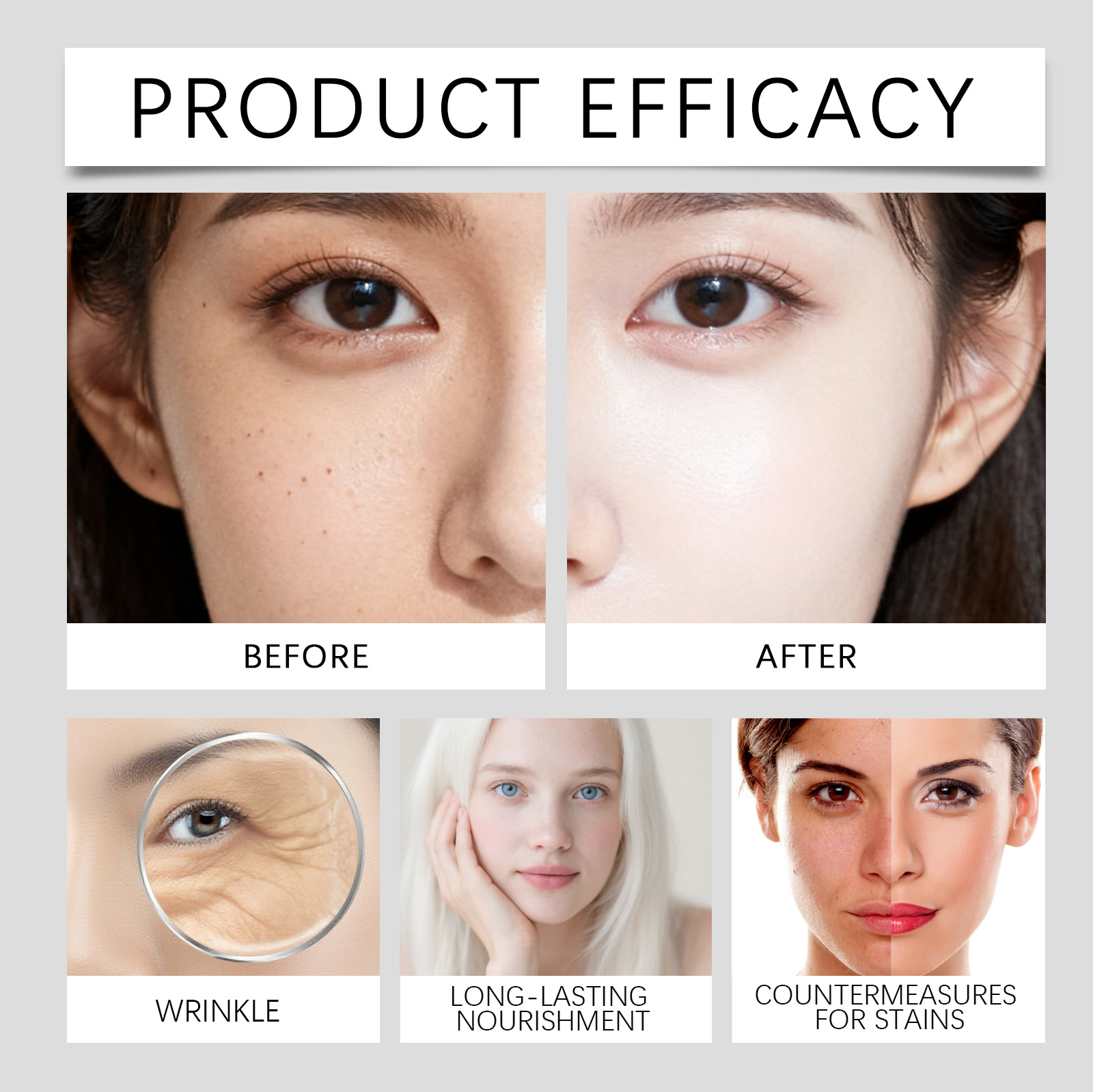 Vitamin C Skin Care Essence Liquid Mild Nourishing Hydrating Soft Comfortable Facial Skin Daily Beauty Care