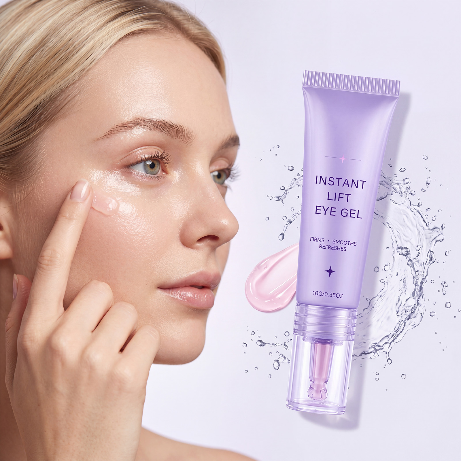 Collagen Eye Cream Mild Moisturizing Light Texture Easy Apply Daily Convenient Skin Care For Orbital
