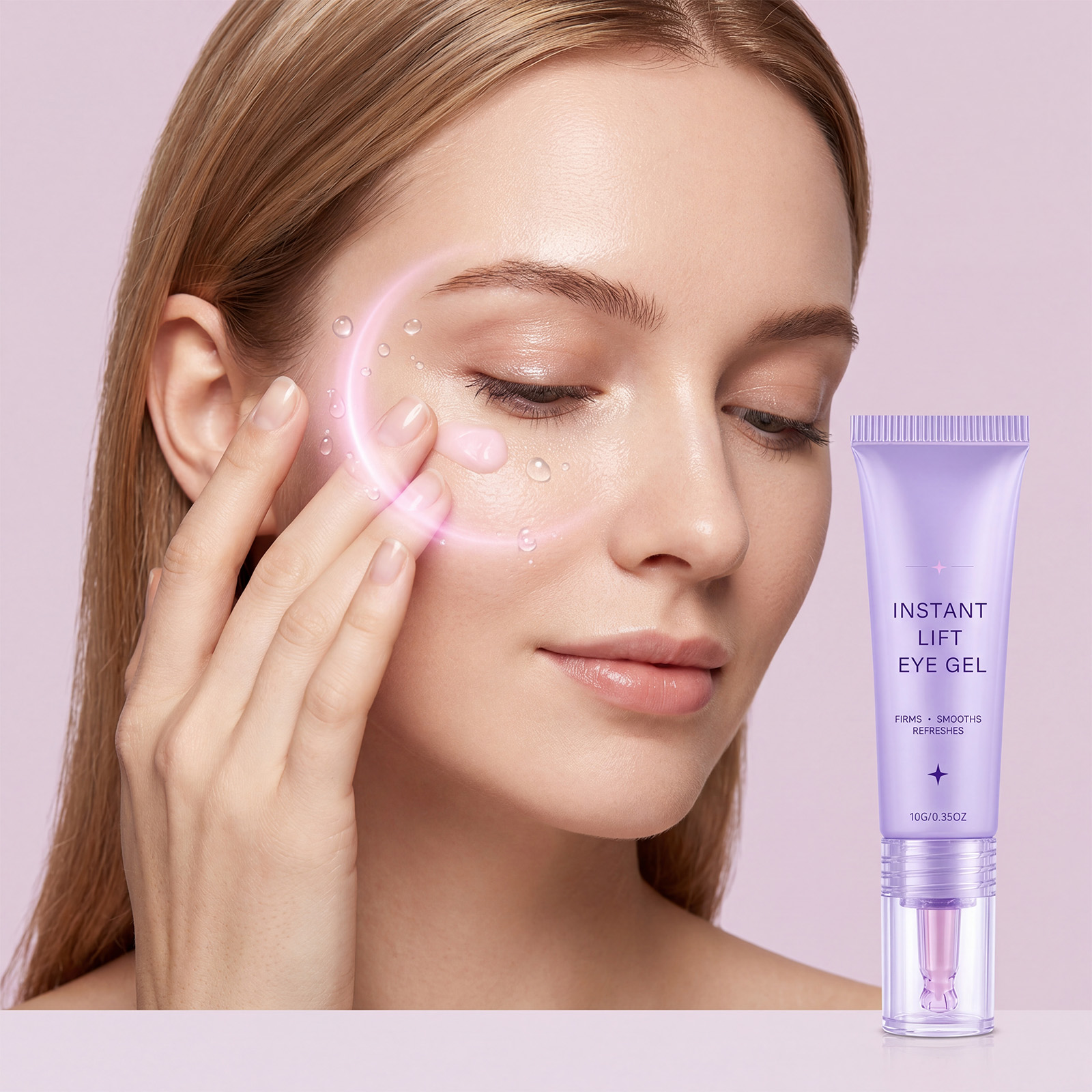 Collagen Eye Cream Mild Moisturizing Light Texture Easy Apply Daily Convenient Skin Care For Orbital