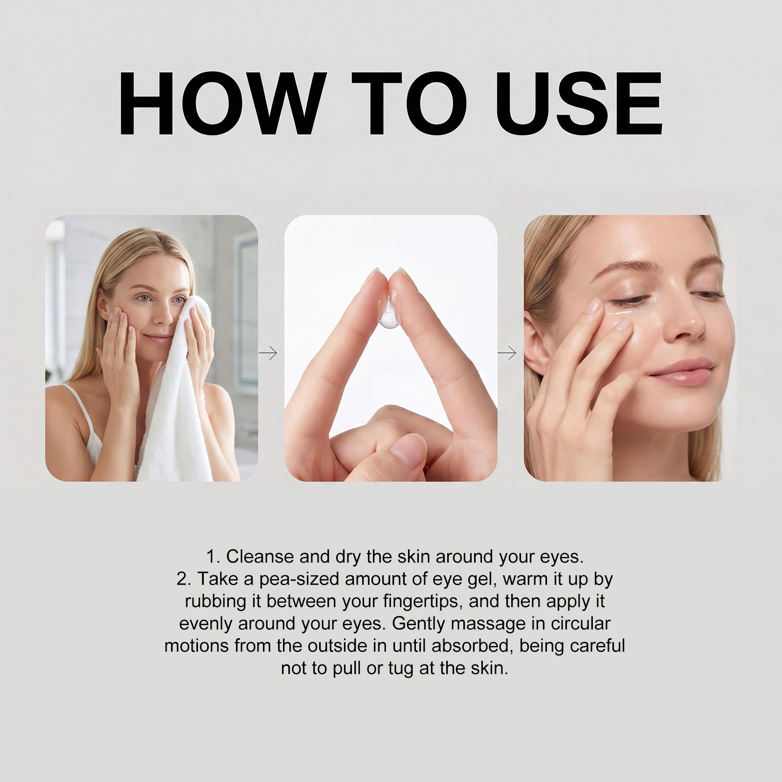 Collagen Eye Cream Mild Moisturizing Light Texture Easy Apply Daily Convenient Skin Care For Orbital