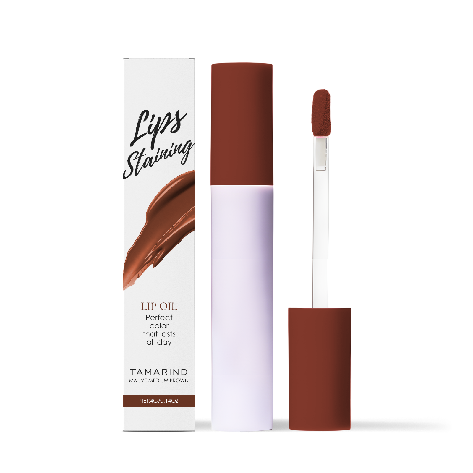 (LUCKY LOTUS) Mirror Gloss Hydrating Lip Oil Nourish Lip Skin Show Glossy Shine Moisturize Lip Care Serum