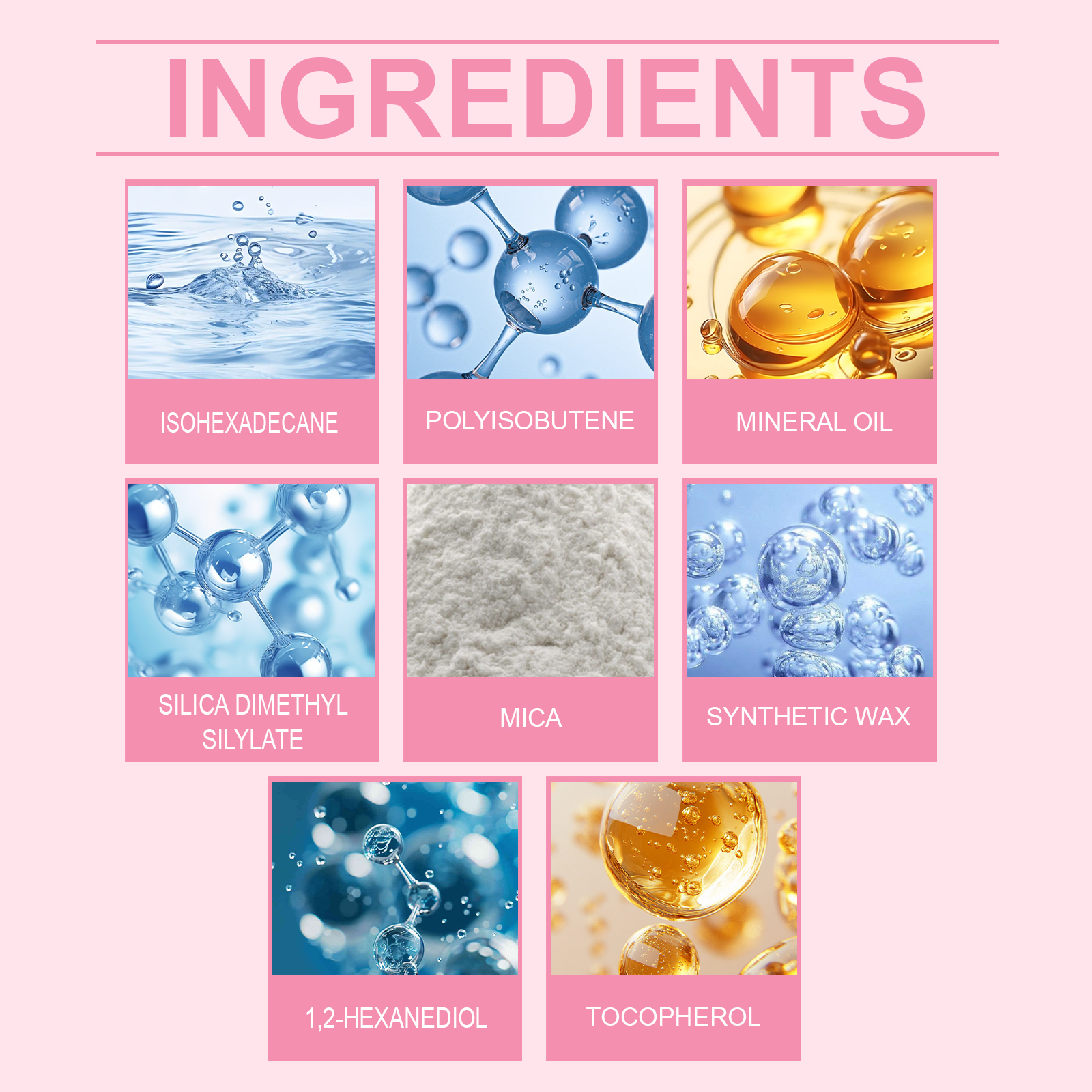 (LUCKY LOTUS) Mirror Gloss Hydrating Lip Oil Nourish Lip Skin Show Glossy Shine Moisturize Lip Care Serum
