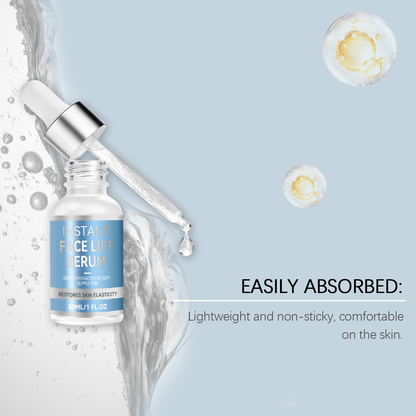 Facial Essence Liquid Refreshing Moisturizing Hydrating Delicate Smooth Soft Brightening Glowing Nourish Skin Face Care
