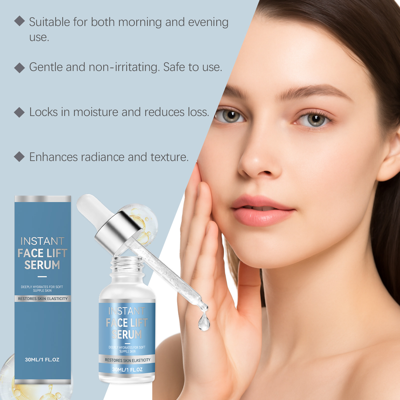 Facial Essence Liquid Refreshing Moisturizing Hydrating Delicate Smooth Soft Brightening Glowing Nourish Skin Face Care