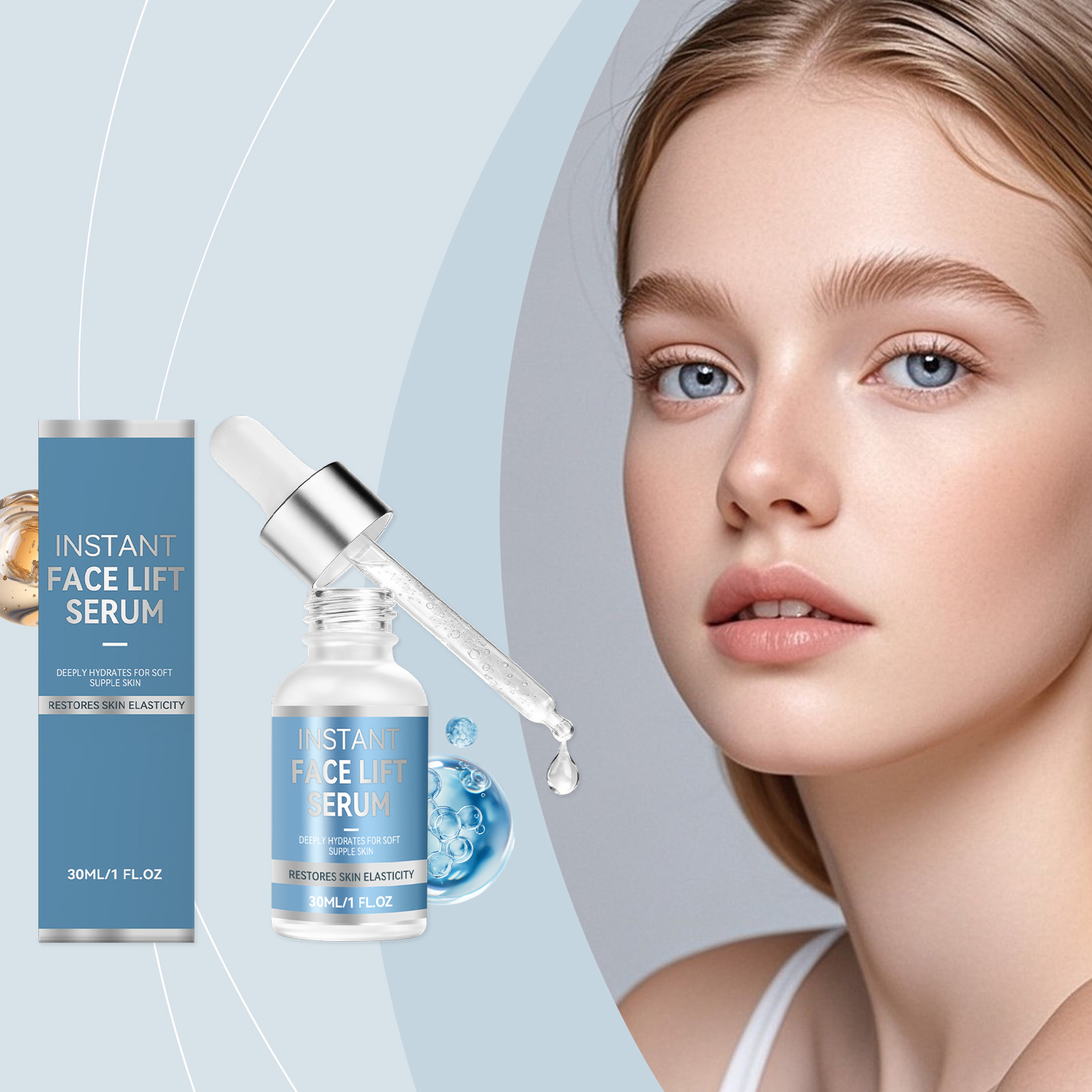 Facial Essence Liquid Refreshing Moisturizing Hydrating Delicate Smooth Soft Brightening Glowing Nourish Skin Face Care