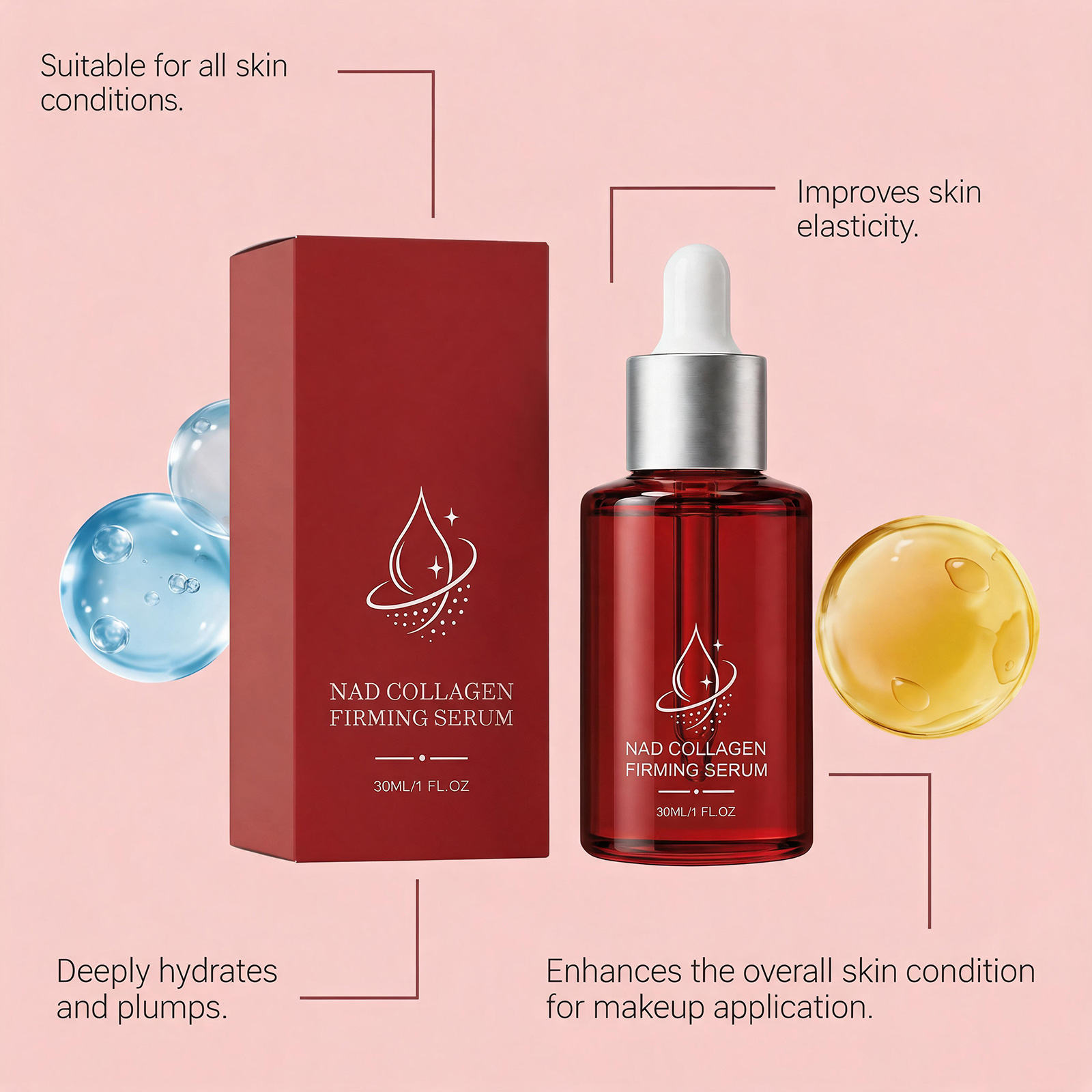Skin Care Essence Mild Nourishing Hydrating Light Watery Delicate Facial Skin Daily Beauty Care Liquid