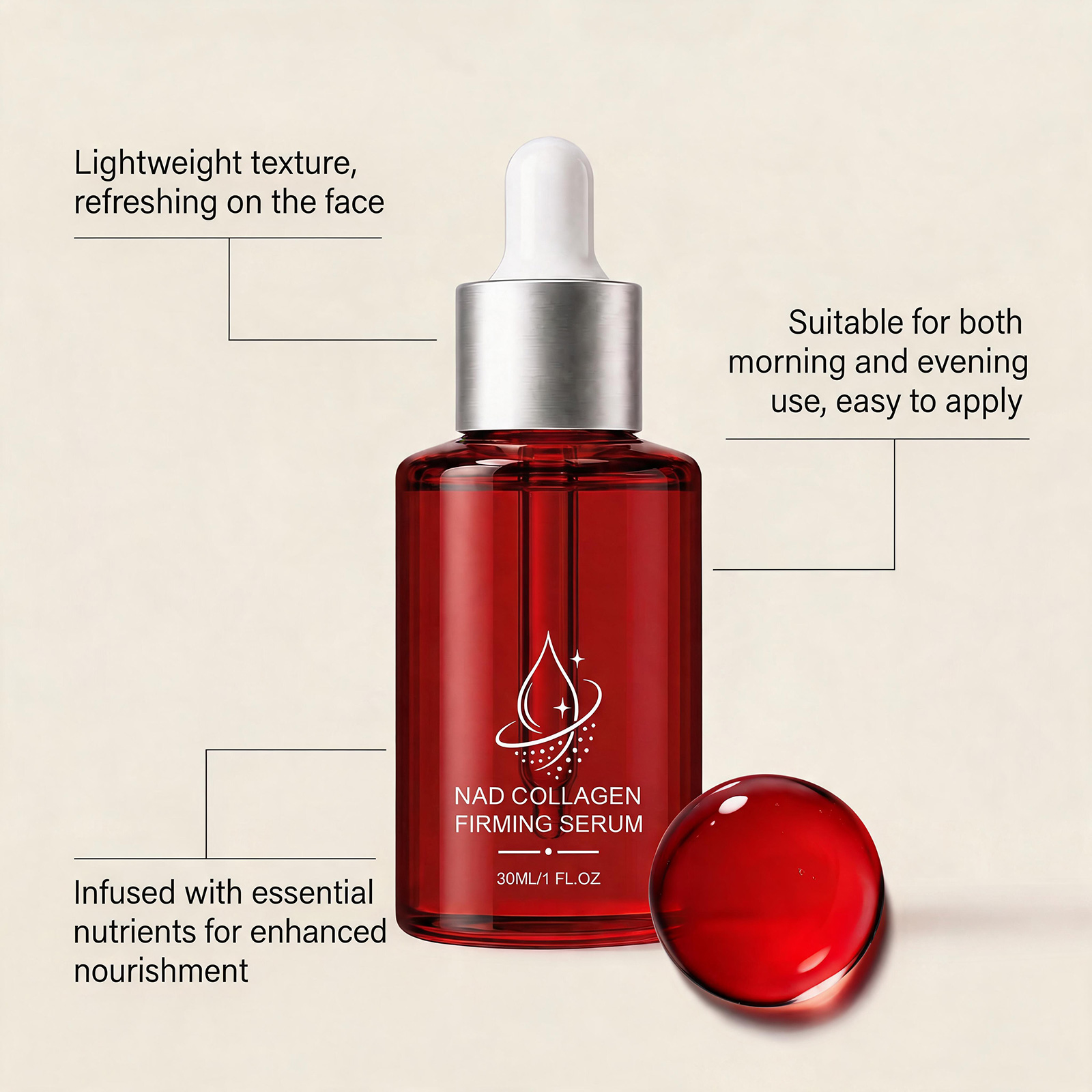 Skin Care Essence Mild Nourishing Hydrating Light Watery Delicate Facial Skin Daily Beauty Care Liquid