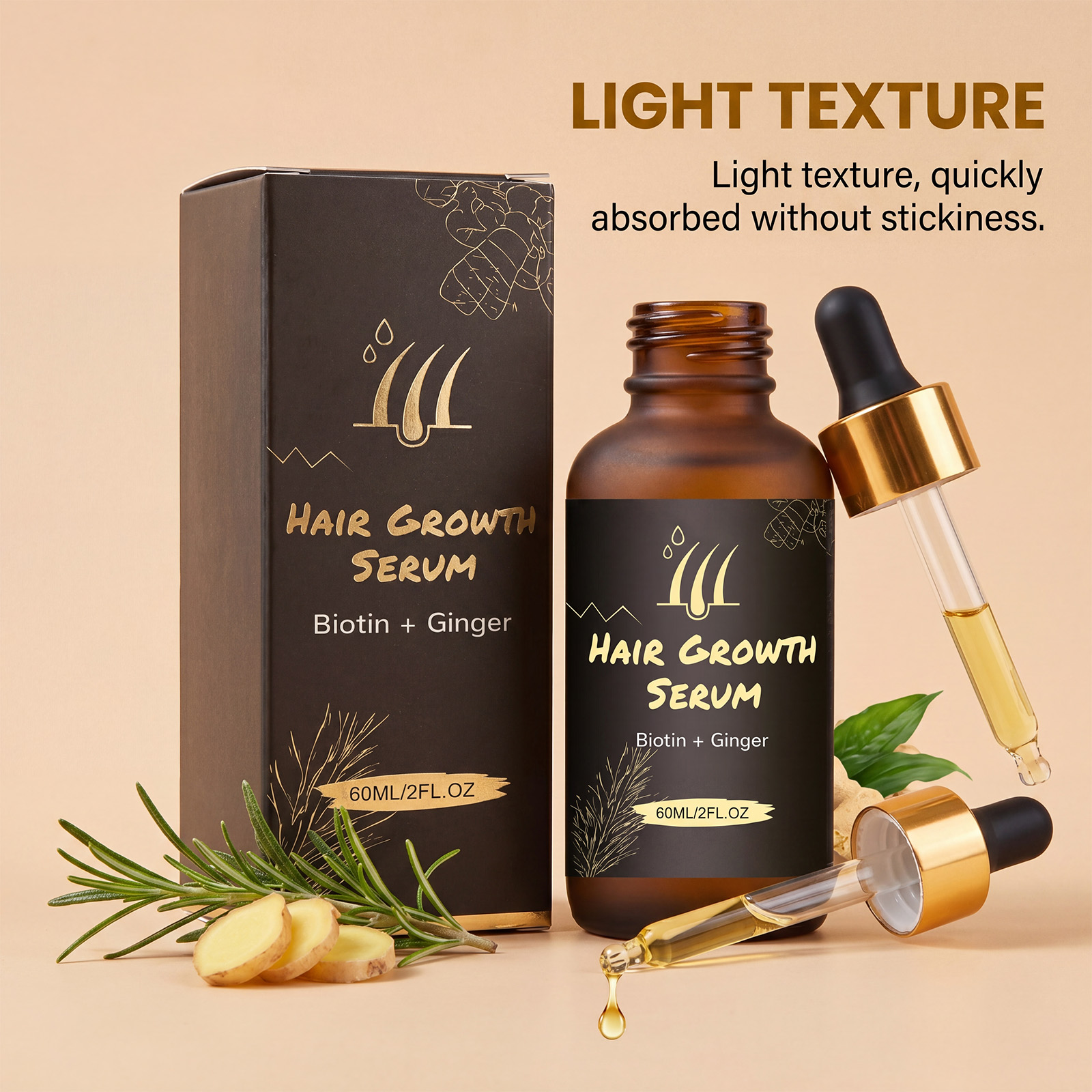 Hair Care Essence Supply Hair Nutrition Boost Shine Protect Scalp Strengthen Hair Light Texture Non Greasy