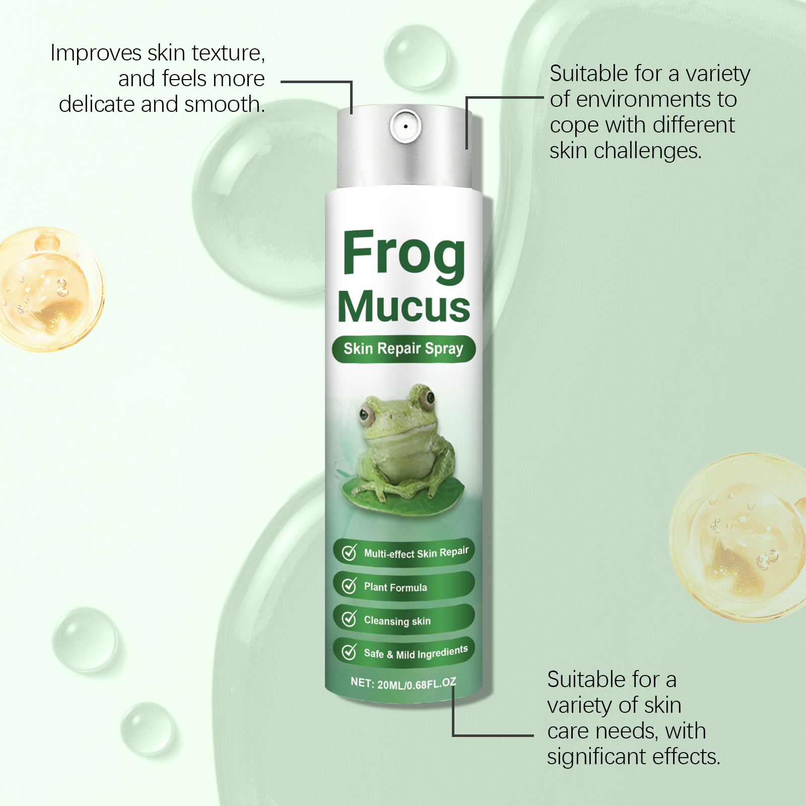 Skin Care Mist Clean Refreshing Comfortable Moisturizing Portable Acne Closed Comedo Skin Care Treatment