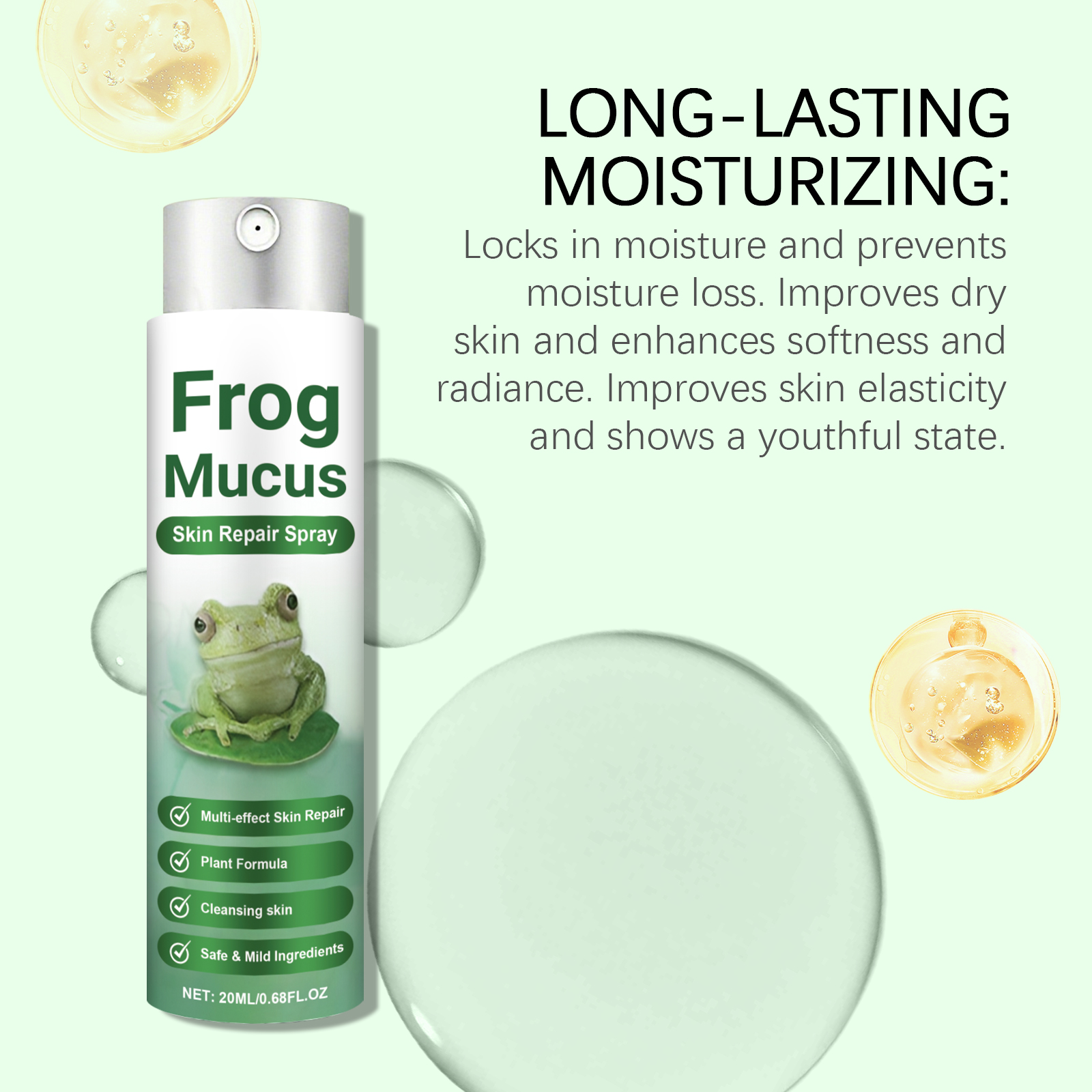 Skin Care Mist Clean Refreshing Comfortable Moisturizing Portable Acne Closed Comedo Skin Care Treatment