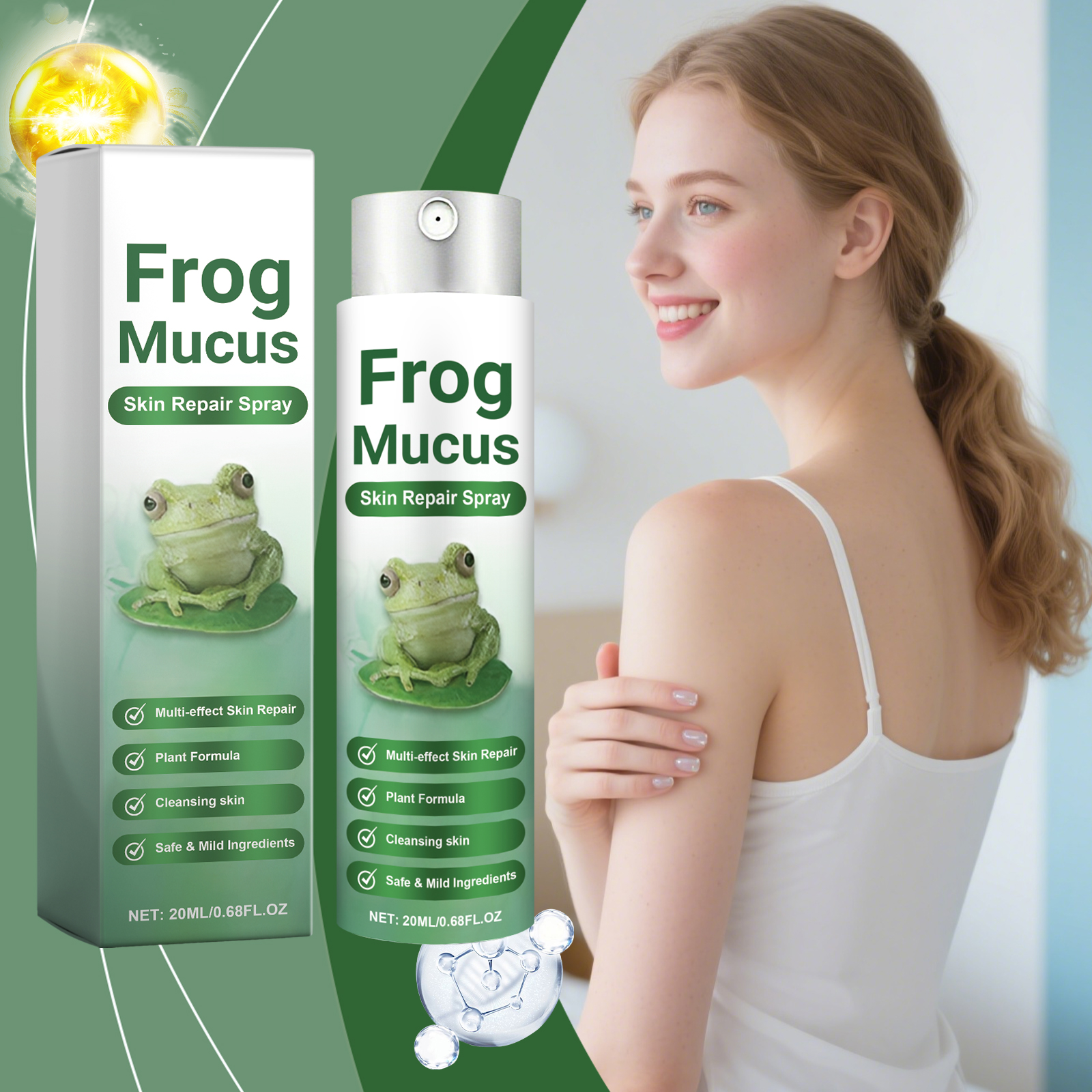 Skin Care Mist Clean Refreshing Comfortable Moisturizing Portable Acne Closed Comedo Skin Care Treatment