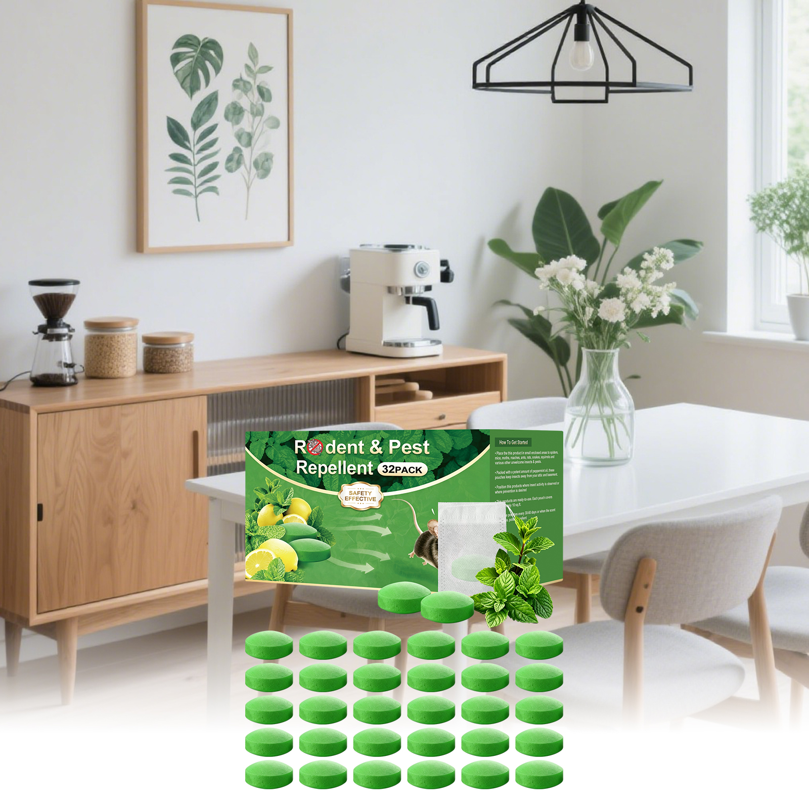 Rodent And Insect Repellent Pellets Daily Household Portable Deterrent Goods Indoor Outdoor Applicable Supplies