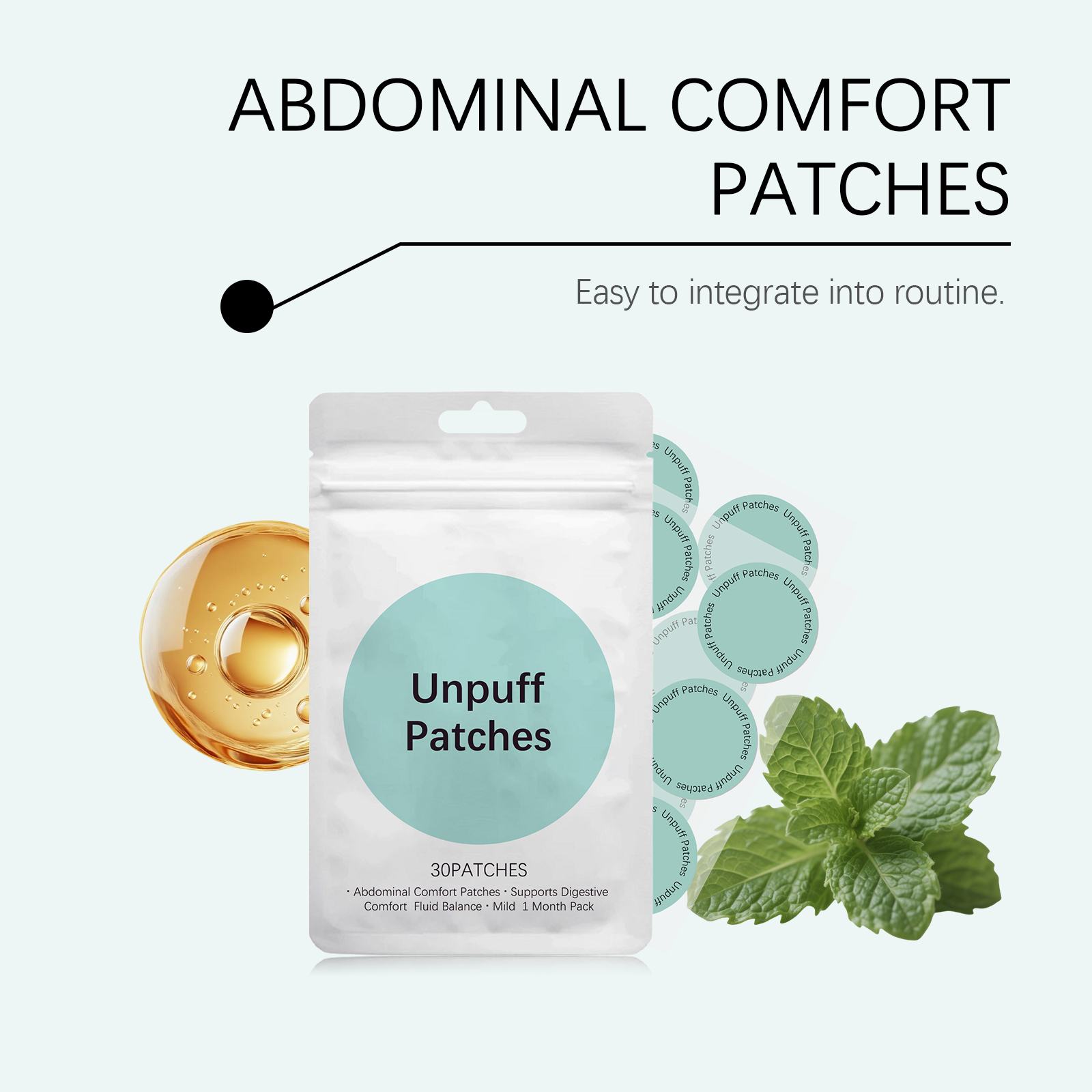 Body Care Patch Gentle Nourish Soft Fit Skin Boost Comfort Status Daily Easy Use