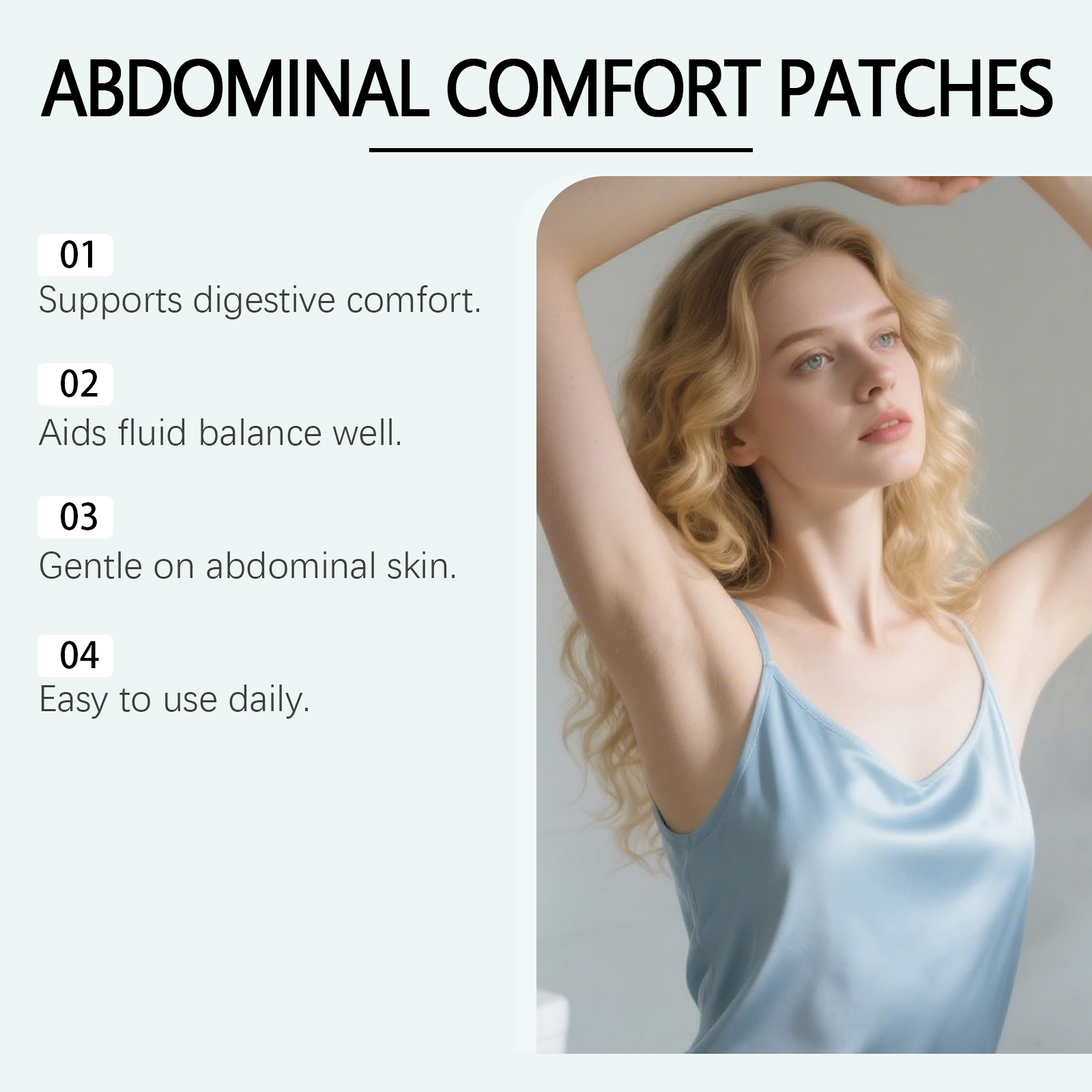 Body Care Patch Gentle Nourish Soft Fit Skin Boost Comfort Status Daily Easy Use
