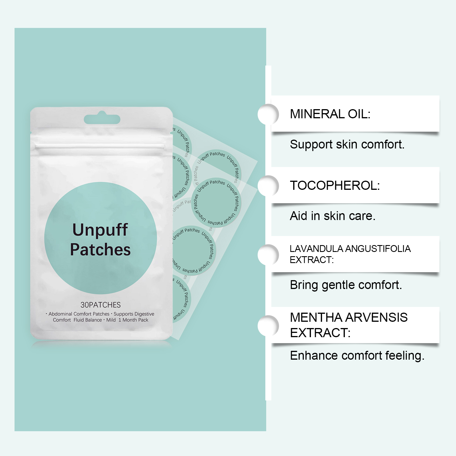 Body Care Patch Gentle Nourish Soft Fit Skin Boost Comfort Status Daily Easy Use