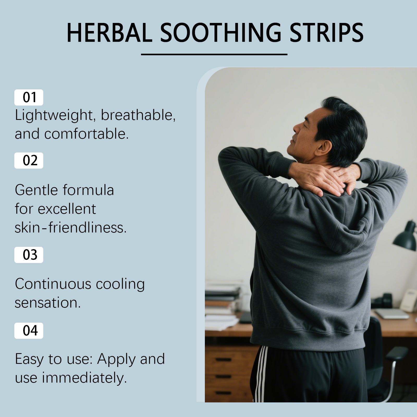 Body Care Patch Mild Nourishing Comfortable Refreshing Breathable Daily Fit Body Skin Care Sticker