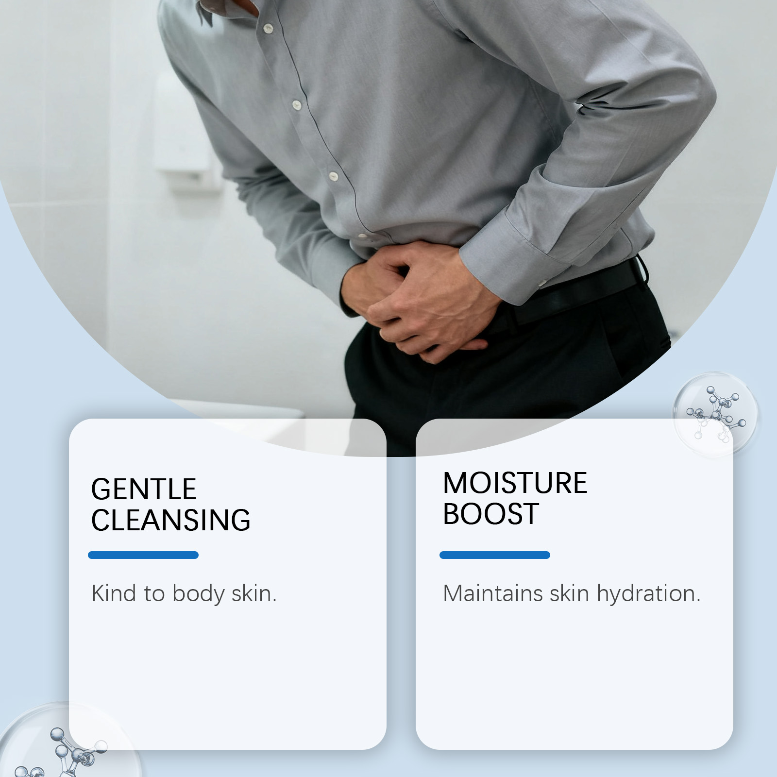Body Cleansing Care Lotion Mild Clean Skin Refreshing Texture Moisturizing Multi Skin Types Applicable Body Care Agent