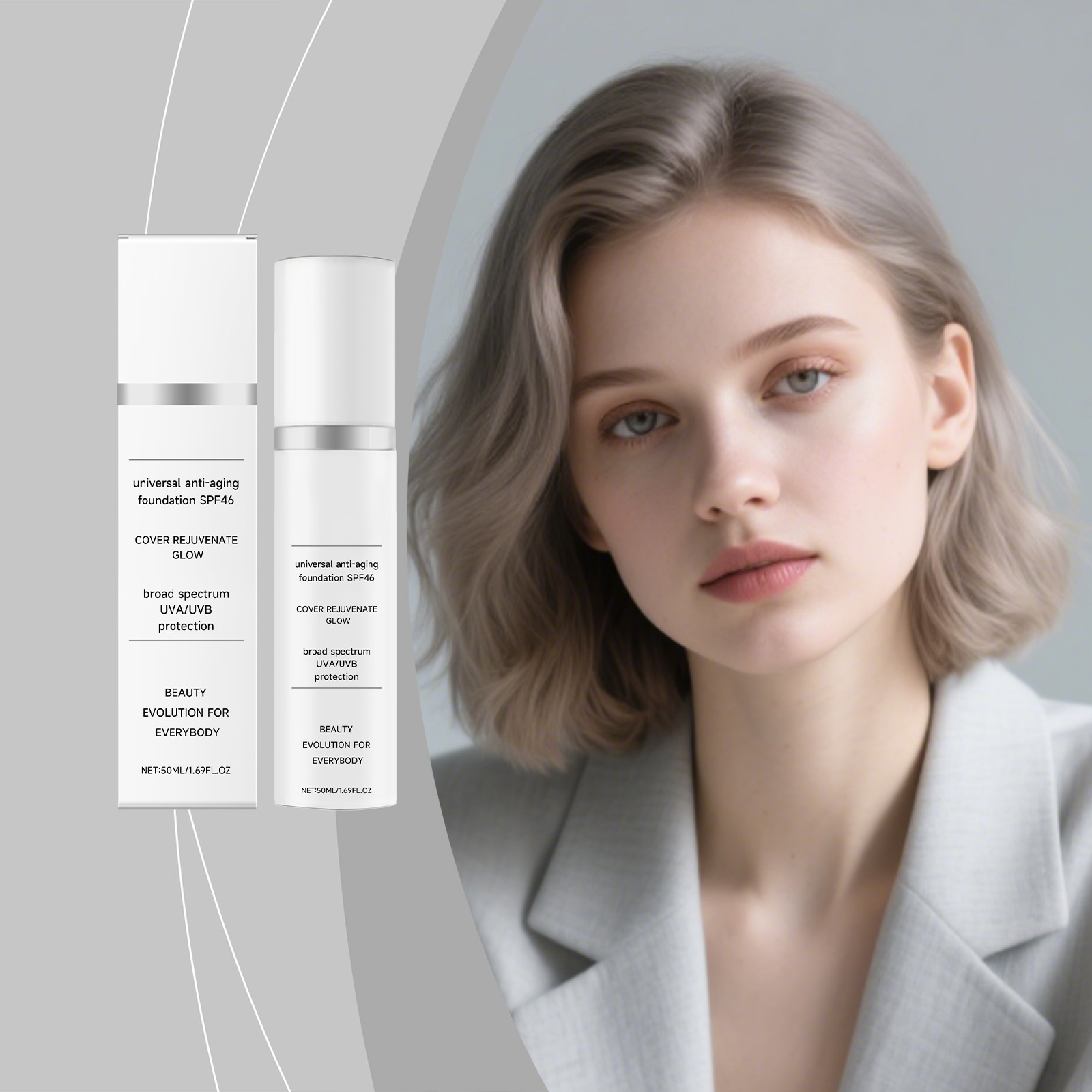 Concealer Foundation Lightweight Moisturizing Natural Fit Matte Sheer Longlasting Daily Makeup Skin Smooth Delicate