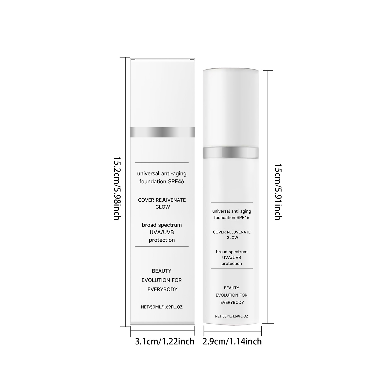 Concealer Foundation Lightweight Moisturizing Natural Fit Matte Sheer Longlasting Daily Makeup Skin Smooth Delicate