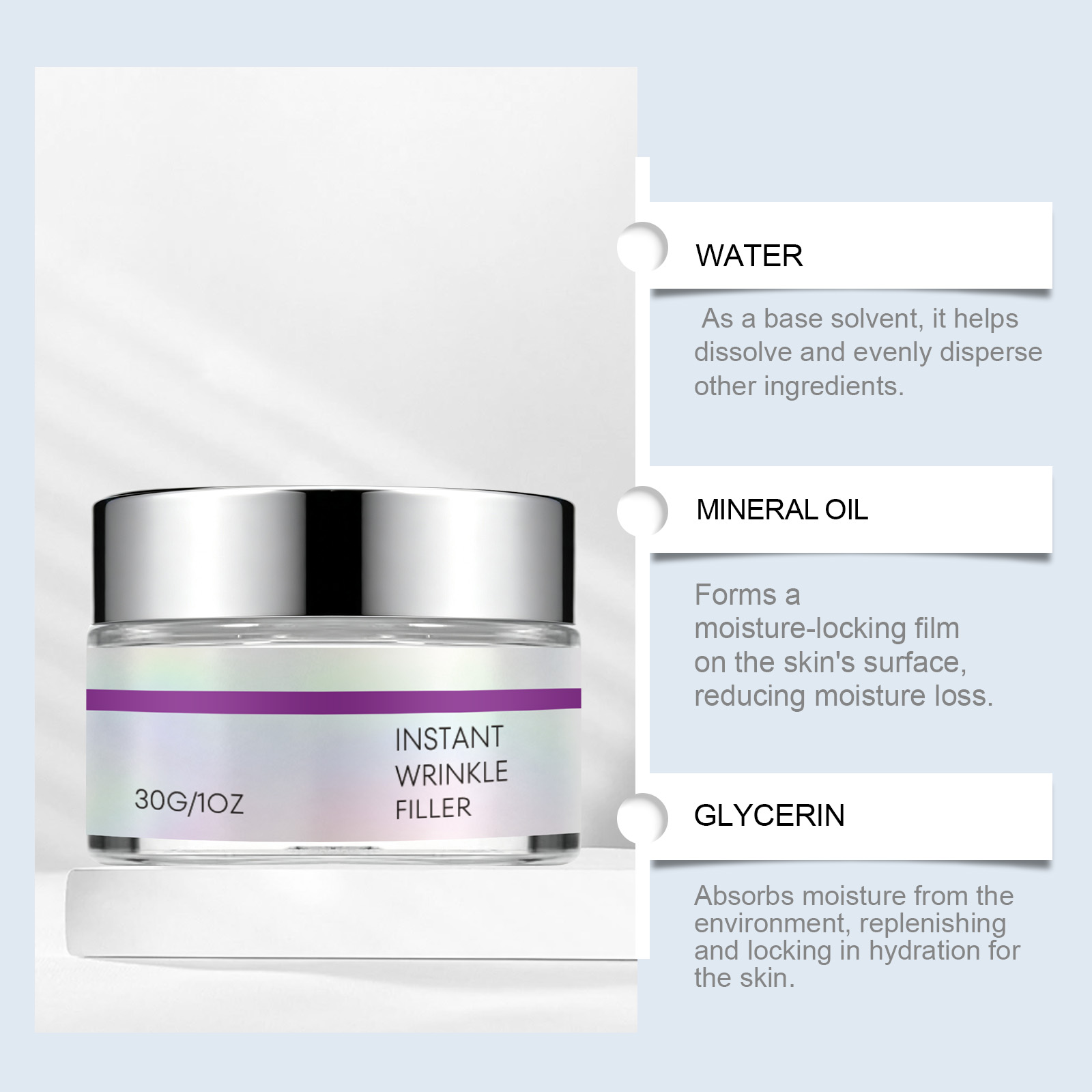 Brightening Moisturizing Cream Brightens Hydrates Skin Refines Texture Softens Complexion Gentle Application Fast 