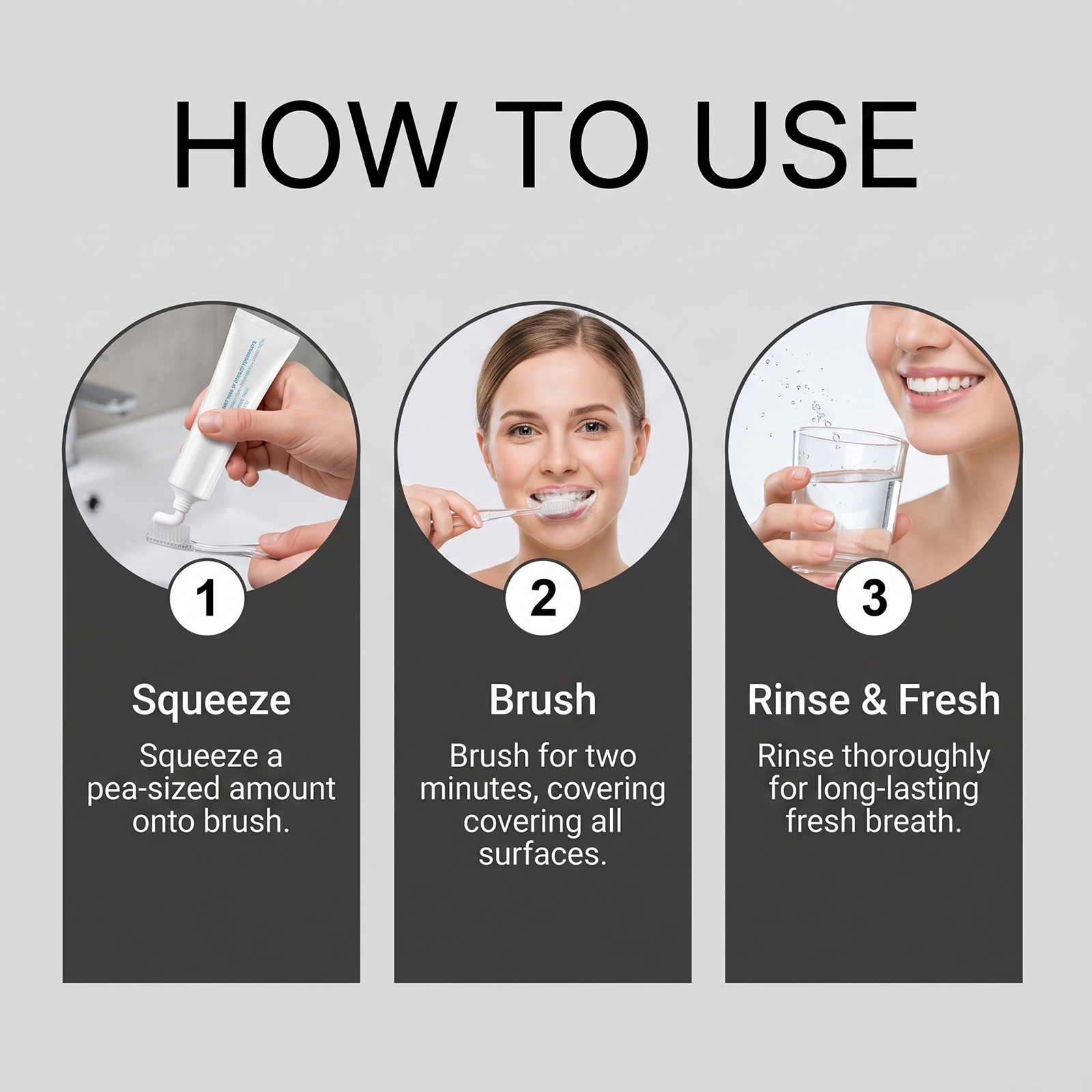 Fresh Toothpaste Daily Care Maintain Tooth Surface Stain Yellow Adherent Residue Portable Oral Care