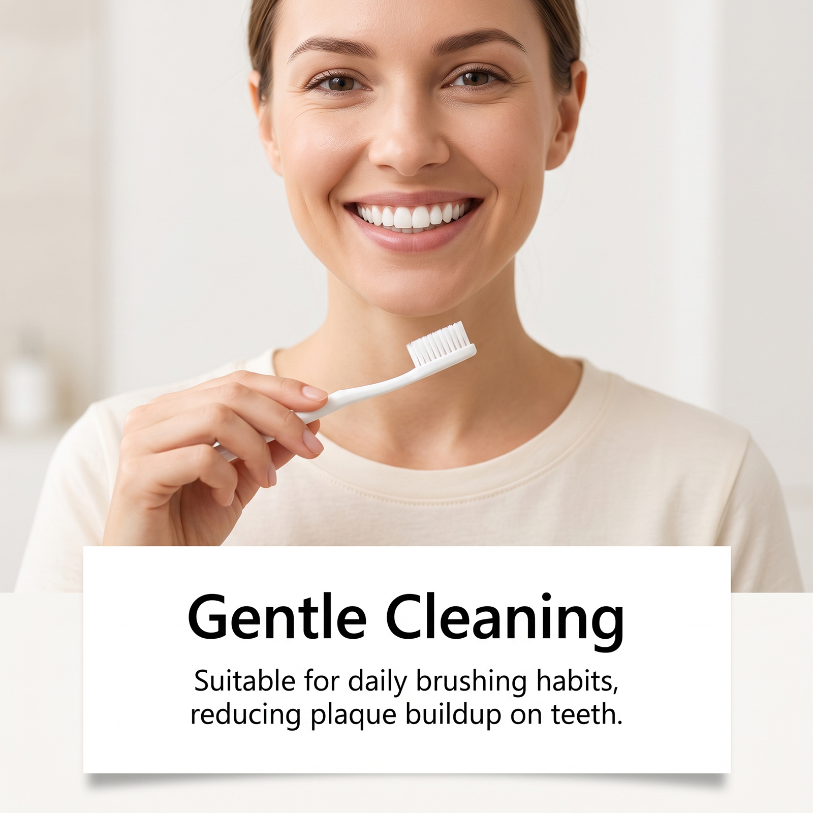 Fresh Toothpaste Daily Care Maintain Tooth Surface Stain Yellow Adherent Residue Portable Oral Care