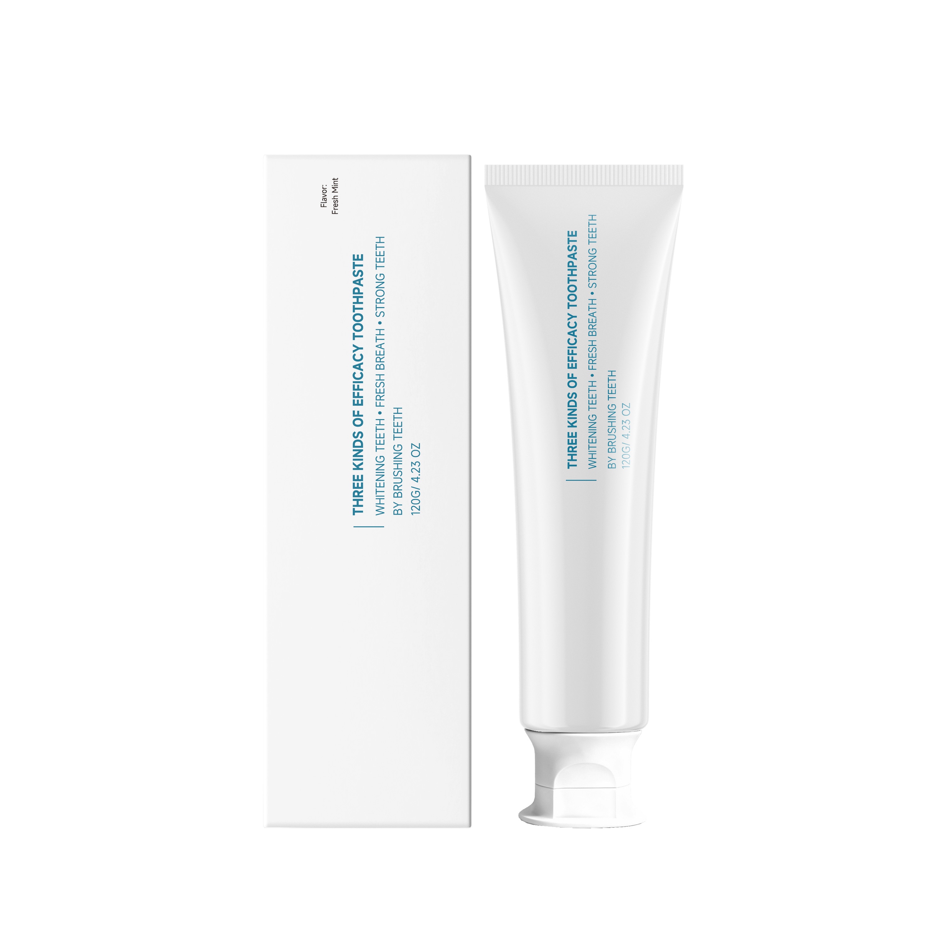 Fresh Toothpaste Daily Care Maintain Tooth Surface Stain Yellow Adherent Residue Portable Oral Care