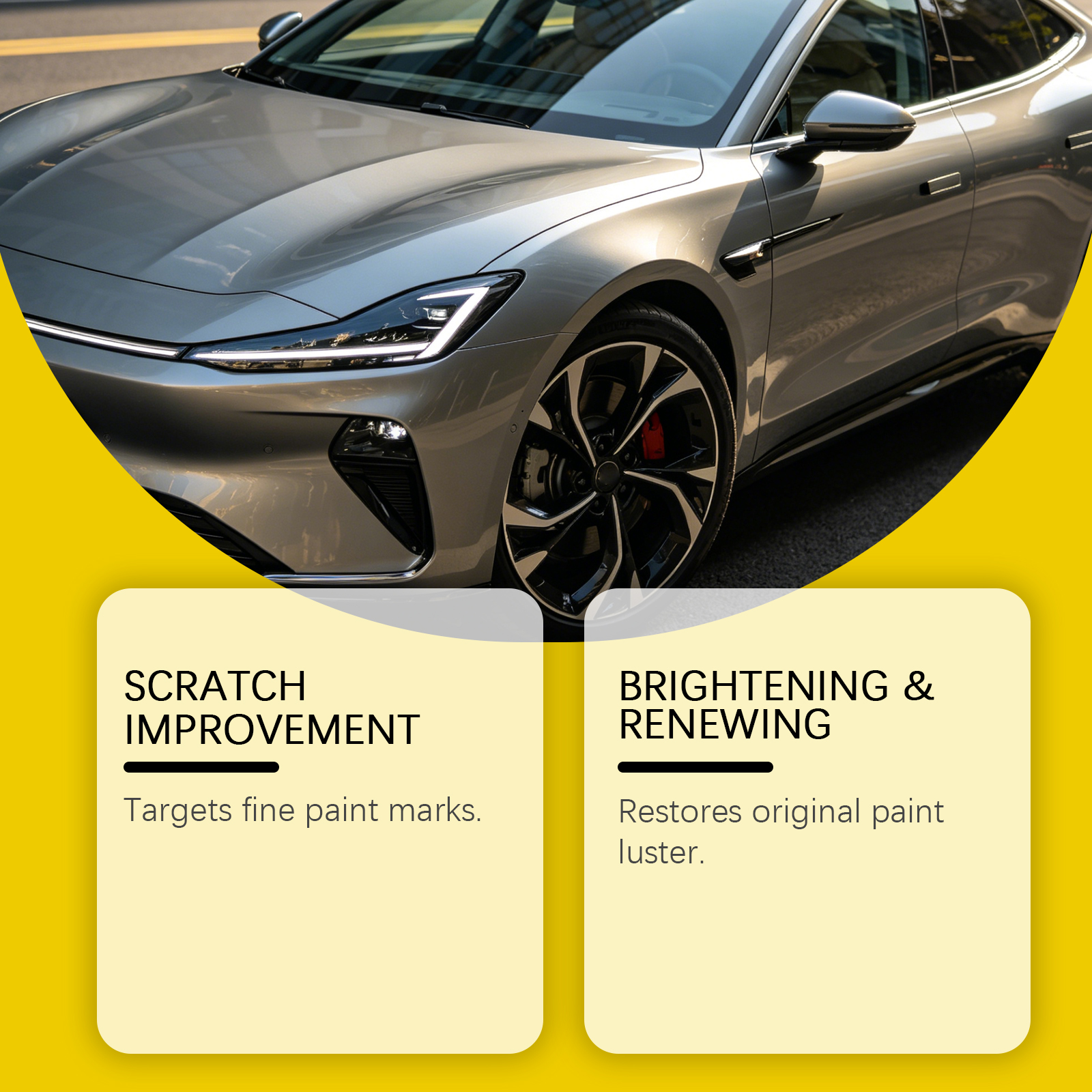 Car Scratch Care Kit Body Paint Polishing Renew Brightening Daily Maintenance Care Light Scratch Removal