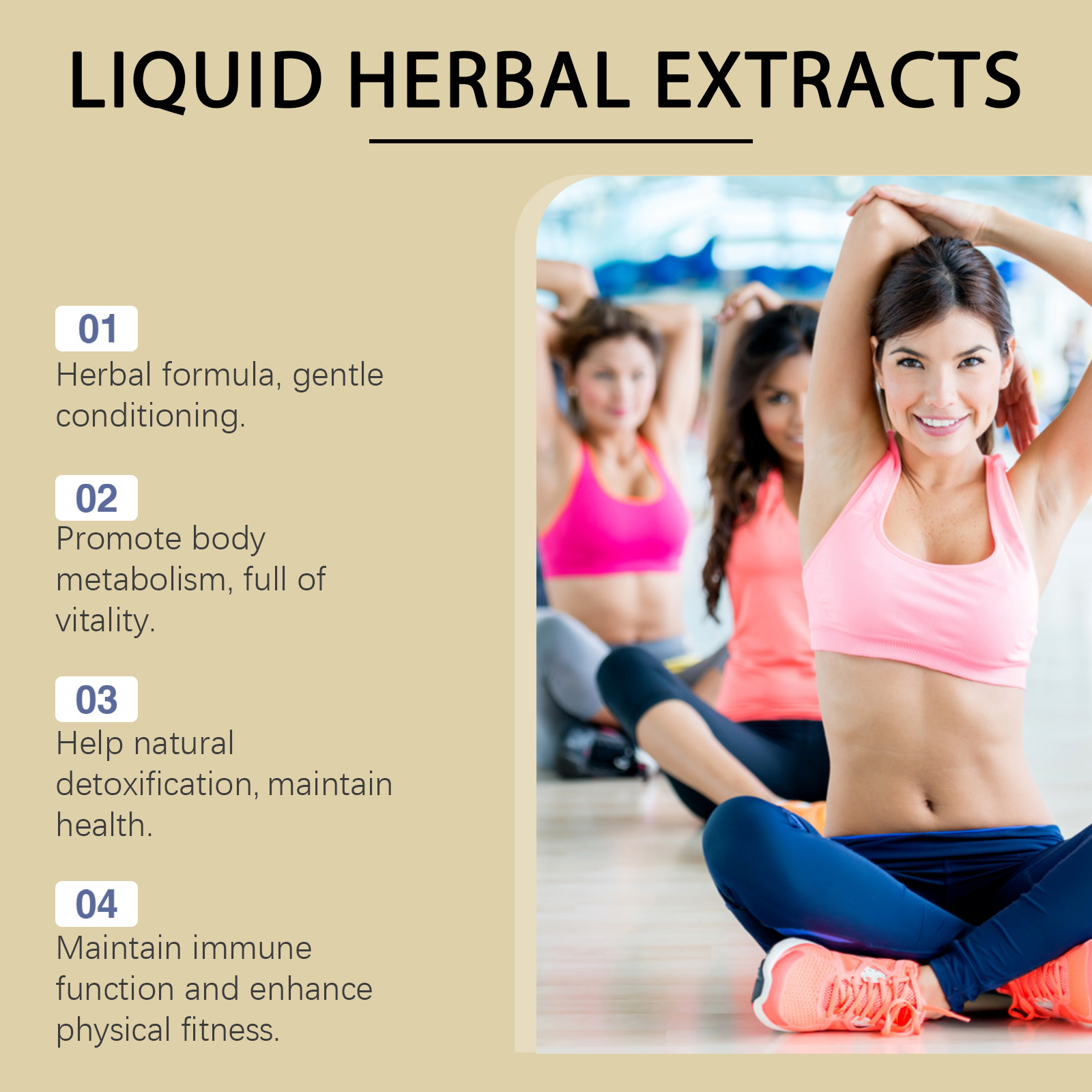 Herbal Supplement Herbal Formula Boost Daily Vitality Body Care Dietary Supplement