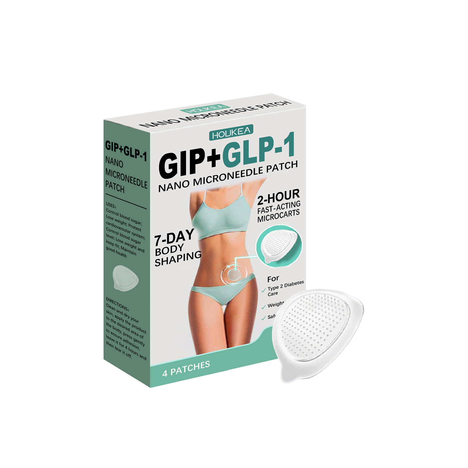 Body Care Patch Gentle Nourish Tighten Body Skin Lift Contour Daily Lazy Care Sticker