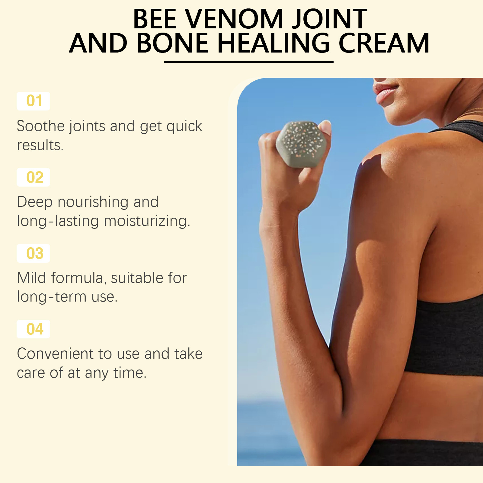 Bee Venom Joint Care Cream Shoulder Neck Waist Cervical Joint Massage Body Maintenance Skin Cream