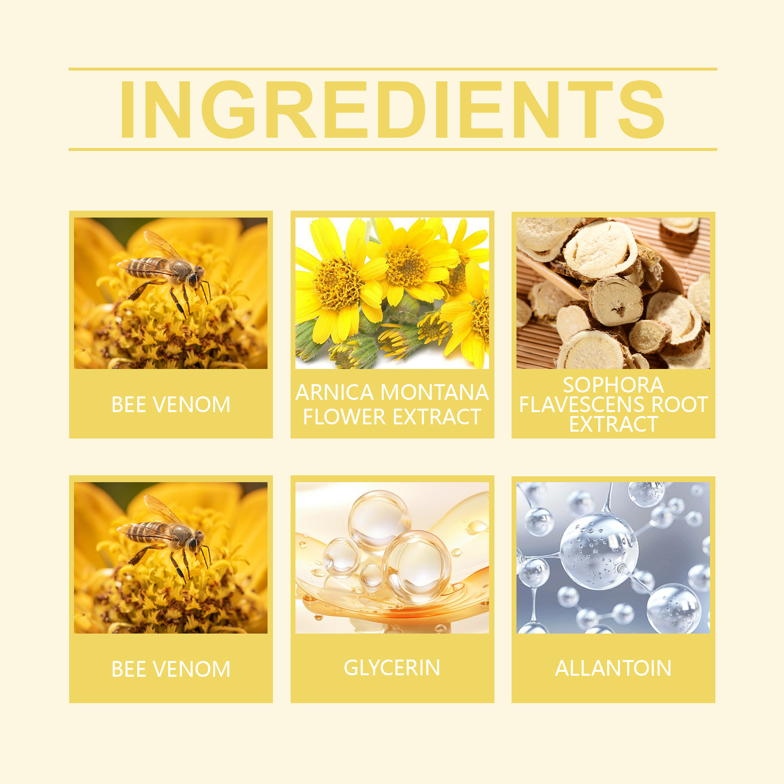 Bee Venom Joint Care Cream Shoulder Neck Waist Cervical Joint Massage Body Maintenance Skin Cream